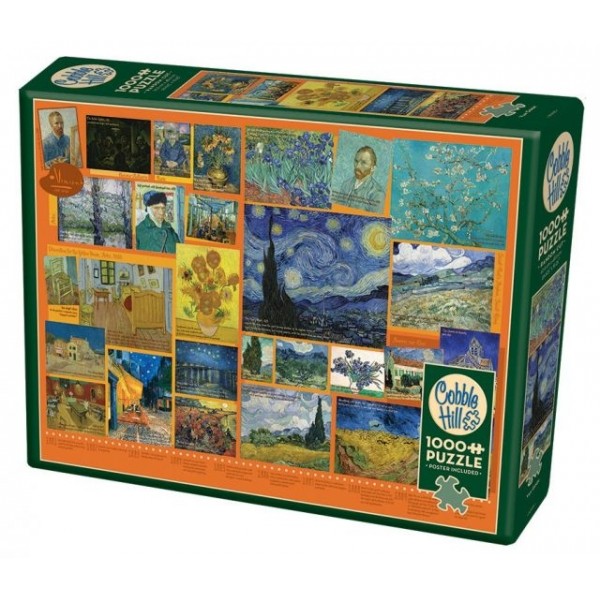 Historia życia i twórczości Vincenta van Gogha (Puzzle+plakat) - Sklep Art Puzzle